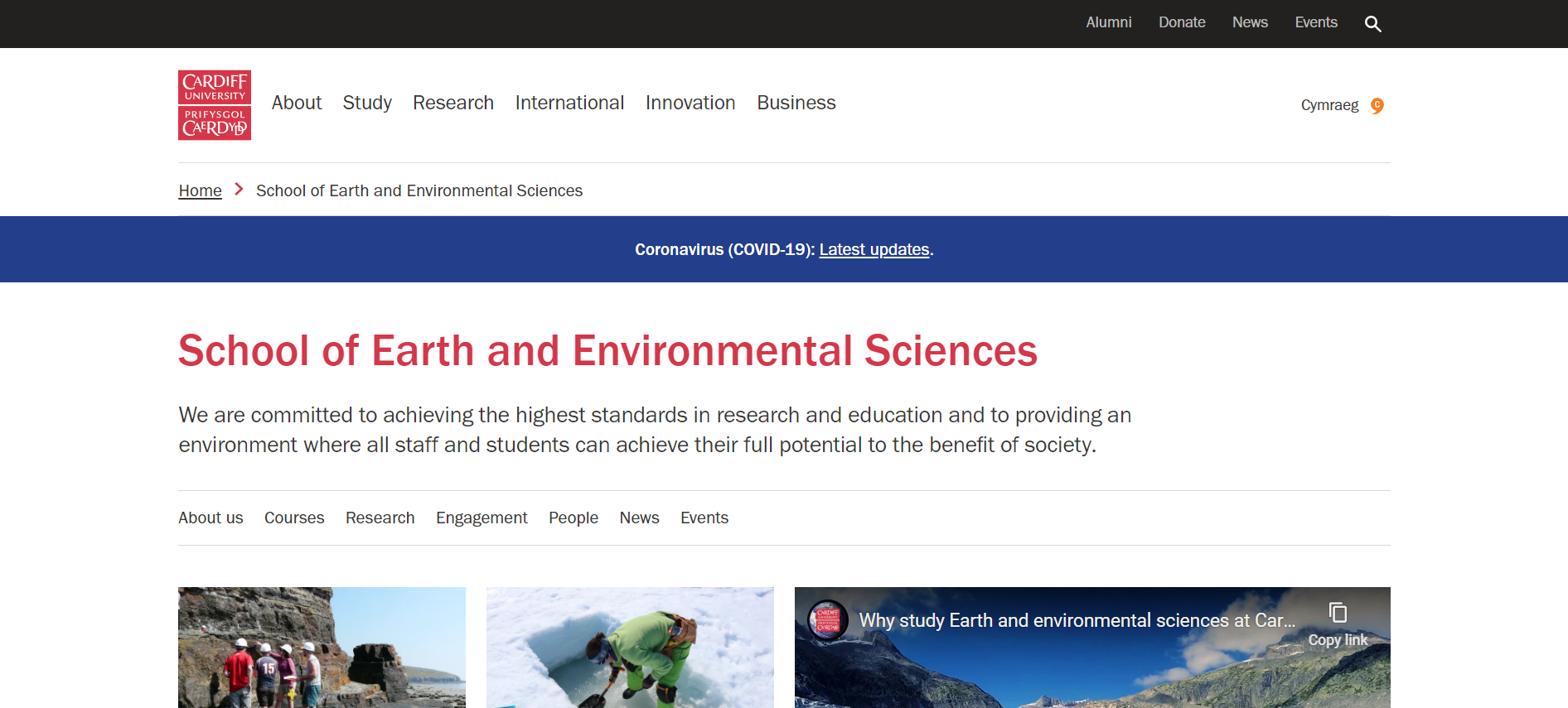 Cardiff Earth and Environmental Sciences