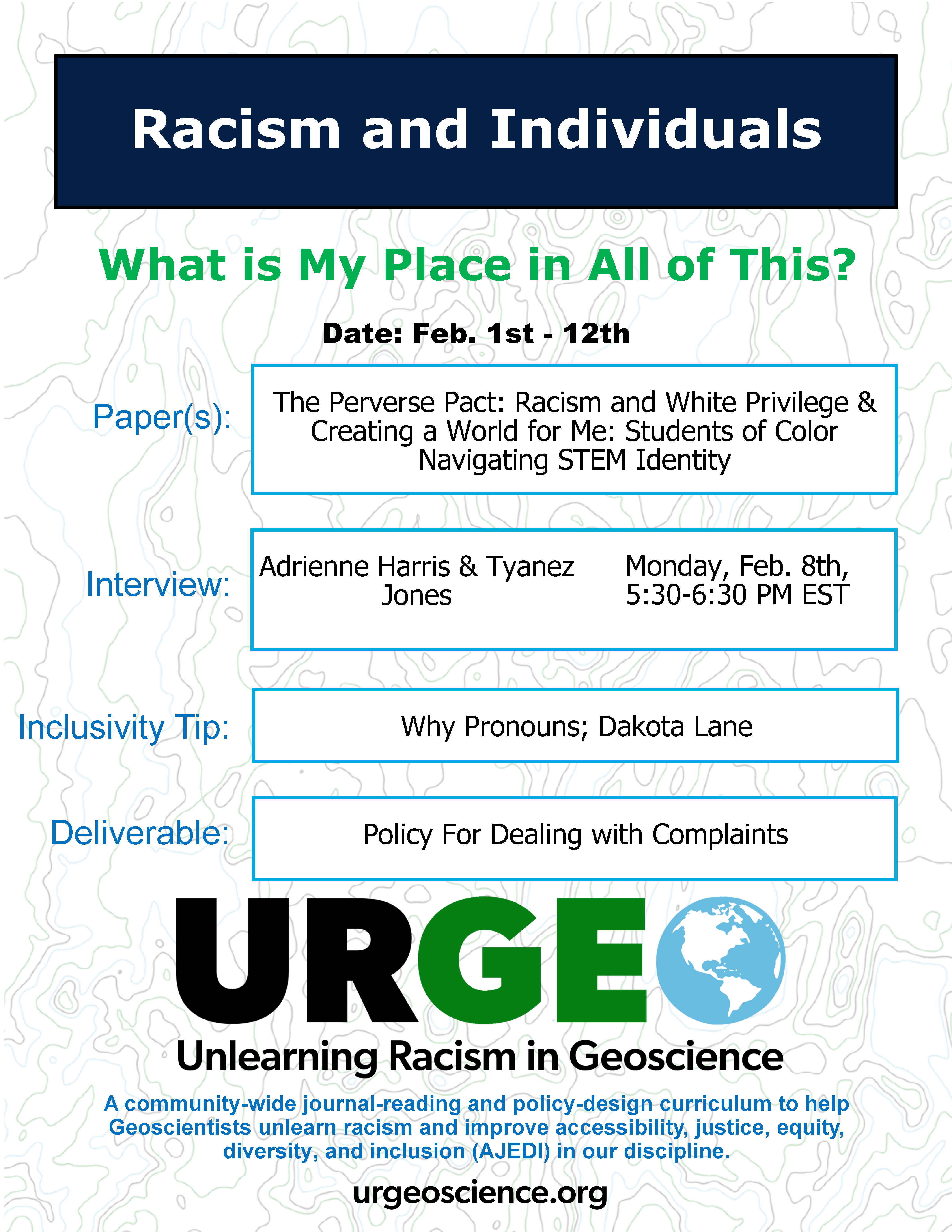 URGE_Session 2 Flyer